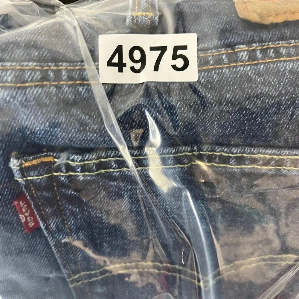 Levi's 569‎ Denim Shorts Men's Blue High Rise Pockets Classic Zip Fly - 26X9.5